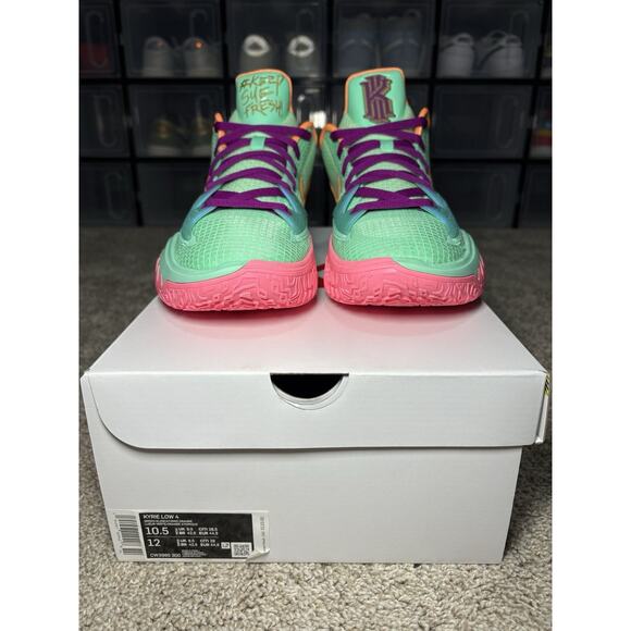 Nike Sue Bird x Kyrie Low 4 Keep Sue Fresh Sneakers CW3985-300 Men's Sz 10.5 - Picture 5 of 8